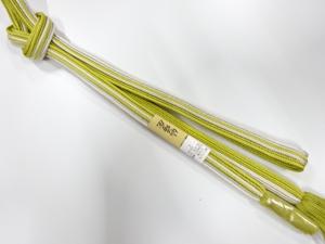 未使用品　正絹　撚り房　手組帯締め